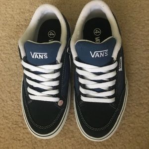 Blue Vans Old Skool Boys Size 4